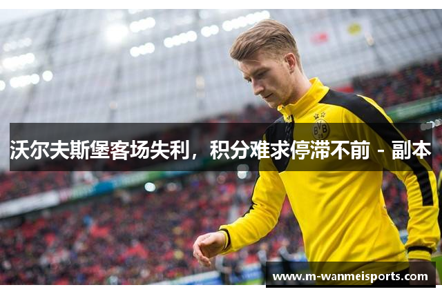 沃尔夫斯堡客场失利，积分难求停滞不前 - 副本